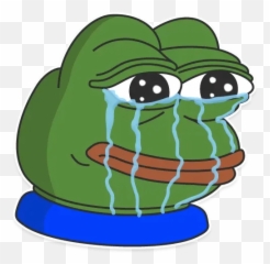 Pepeu201d Stickers Set For Telegram - Pepe Crying Emoji,Pants Emoji Meme