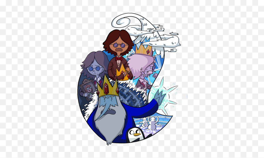 Adventure Time - Itsmeandher Adventure Time Ice King Evolution Emoji,Finn Jake Emoticon