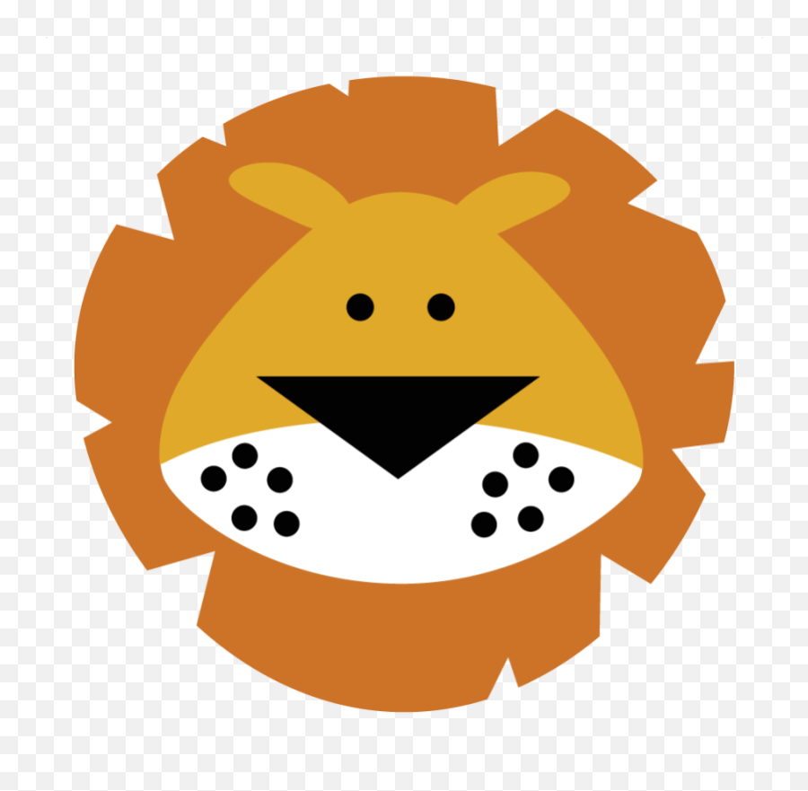 Free Free Zoo Animals Clipart Download Free Clip Art Free - Cartoon Lion Head Clip Art Emoji,Lion Tiger Crocodile Emoji