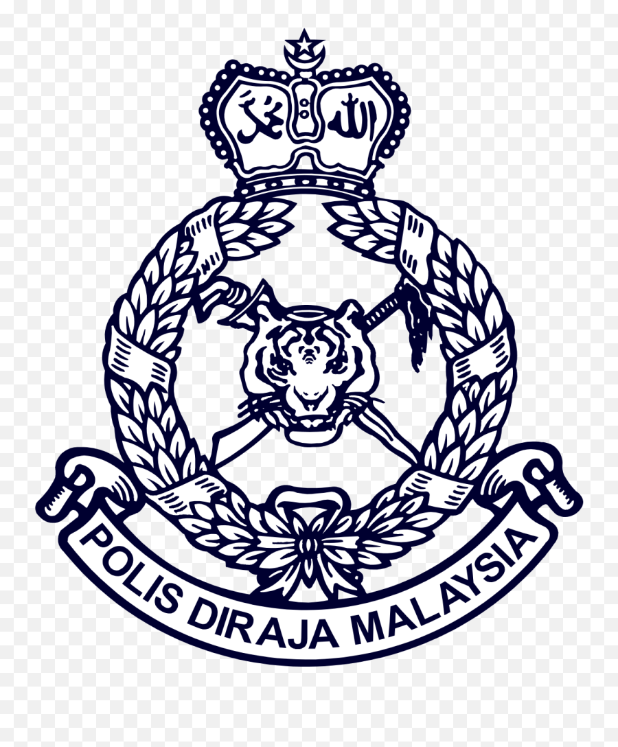 Royal Malaysia Police Wikipedia Clipart - Full Size Clipart Royal Malaysia Police Logo Emoji,Police Car Light Emoji