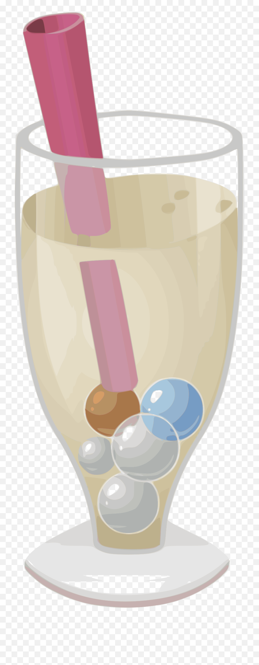 Glass Clipart Smoothie Glass Smoothie Transparent Free For - Champagne Emoji,Pina Colada Emoji