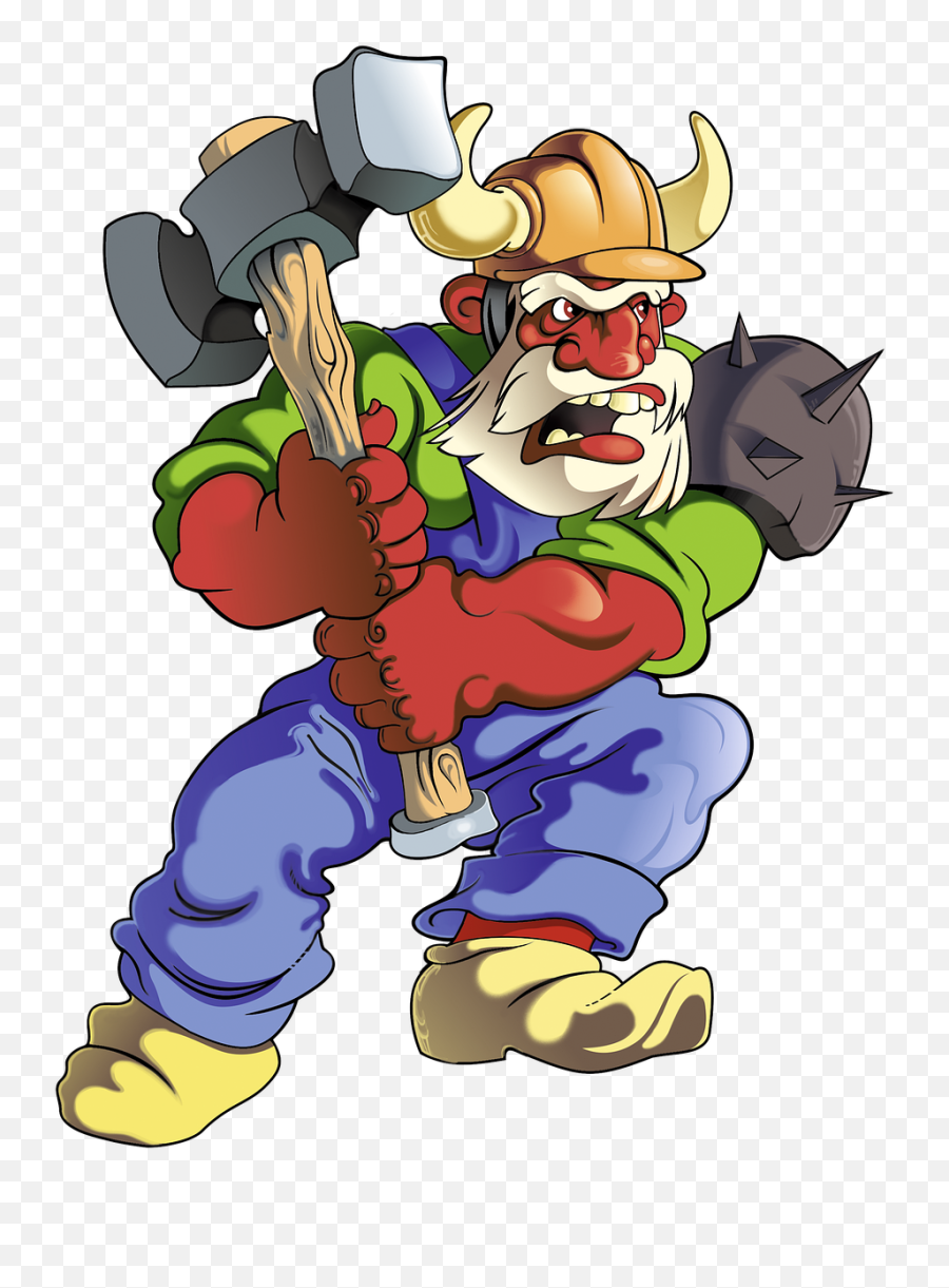 Dwarf Miner Angry - Fictional Character Emoji,Dwarf Emoji