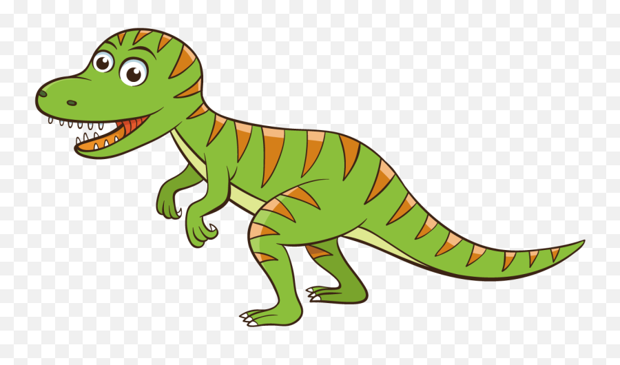 Tyrannosaurus Cartoon Dinosaur Cute - Cartoon Transparent Dinosaur Png Emoji,T Rex Emoji