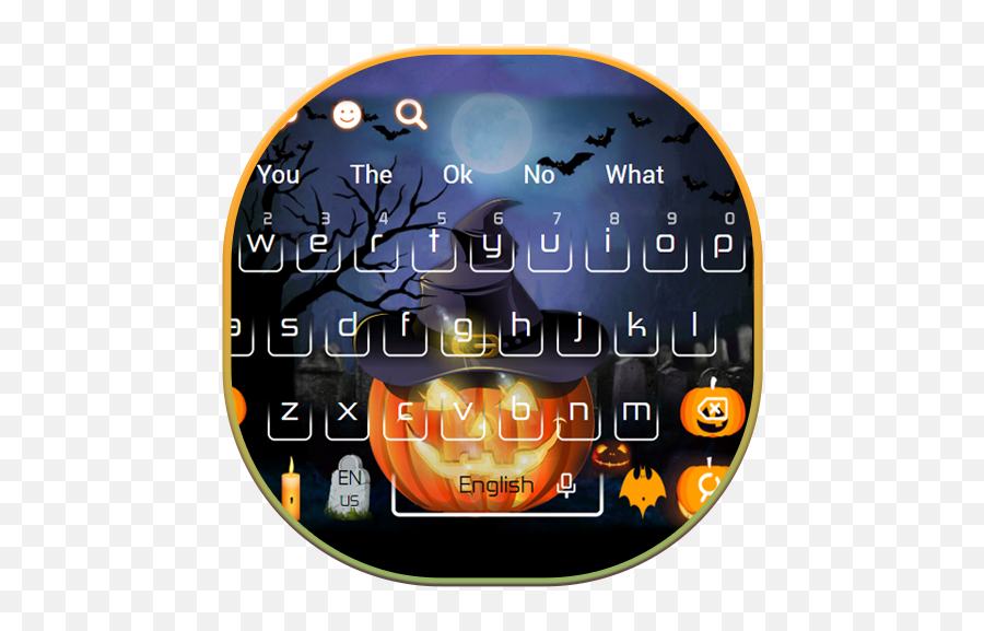 Scary Halloween Keyboard Themes For Android - Download Halloween Emoji,Galaxy S7 Where Is The Pumpkin Emojis