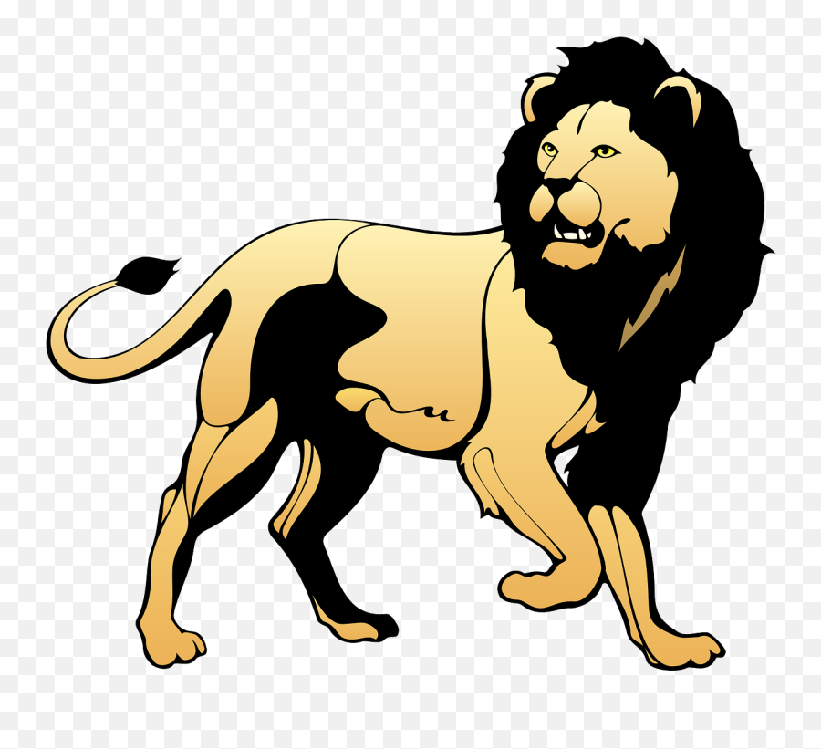 Pridelionanimaltaildefensive - Free Image From Needpixcom Vector Image Of A Lion Emoji,Pride Emotion