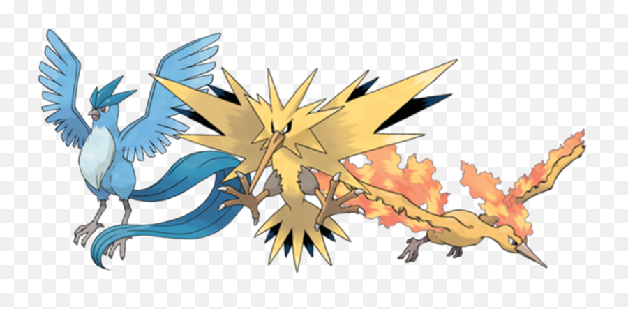 Pokemon Go The National Park Service - Zapdos Articuno Y Moltres Emoji,Emotion Pokemon Oras