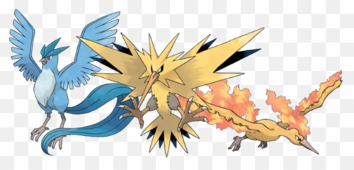 Pokemon Go The National Park Service - Zapdos Articuno Y Moltres Emoji,Emotion Pokemon Oras