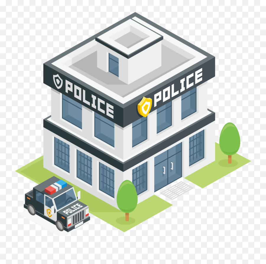 Download Image Freeuse Stock Police - Police Department Police Station Clipart Emoji,Police Officer American Flag Emoji