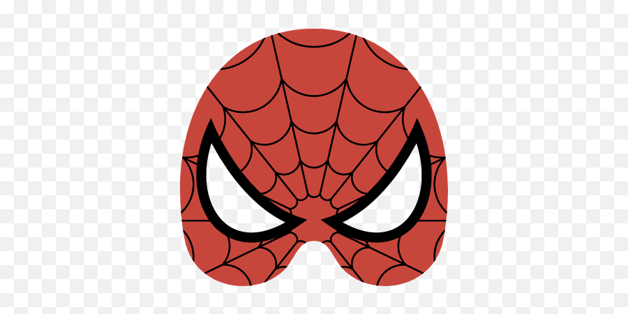 Spiderman Mask Graphic - Superhero Emoji,Spiderman Eye Emotion