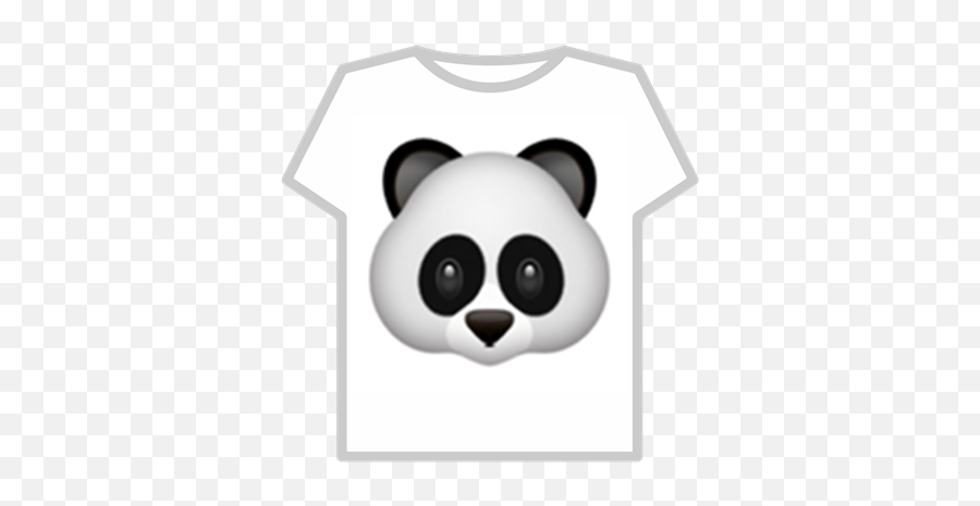 Panda Roblox Shirt - Emoji Panda Iphone,Emoji Roblox Shirt