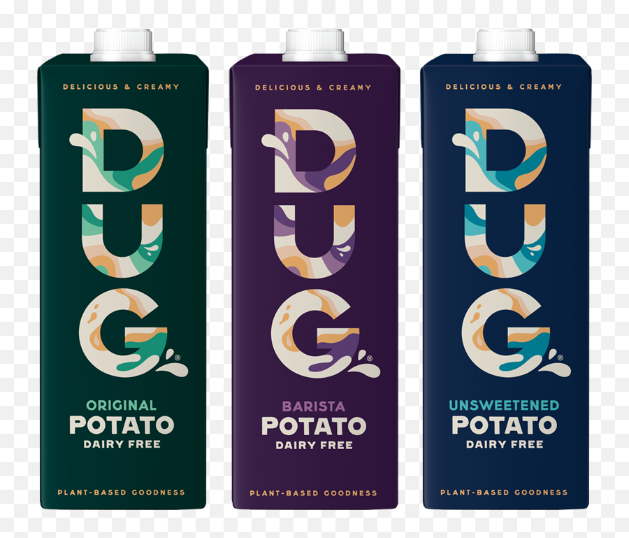 Dug Plant - Based Drinks Rooted In Genius Dug Drinks Emoji,Emojis Drinking Milk