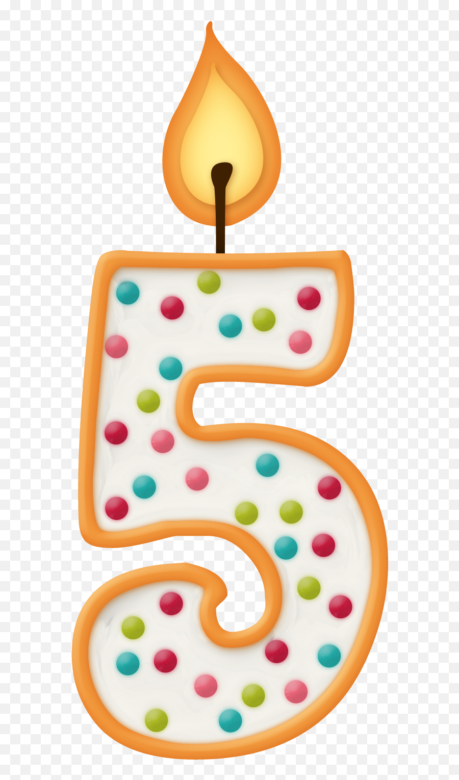 Pin En Aniversaris - 5 Birthday Candle Png Emoji,Playeras De Emojis Para Cumplea?os