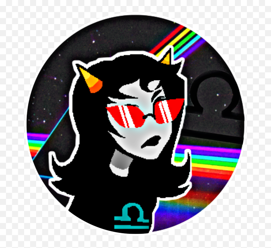 Terexi Terezipyrope Sticker - Terezi Icons Emoji,Homestuck Terezi Emoticons