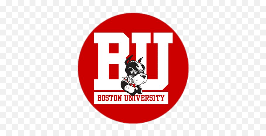 Boston University Terriers Round Logo Transparent Png - Stickpng Boston University Terriers Emoji,Terrier Dog Emoji Png