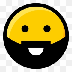 Emoji Smileys Interface Faces Beard - Happy Face With Beard,Beard Emoji
