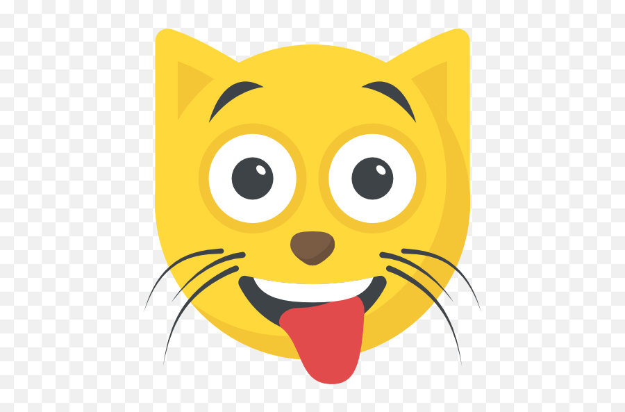 Cat - Free Smileys Icons Happy Emoji,Kitty Emoticon