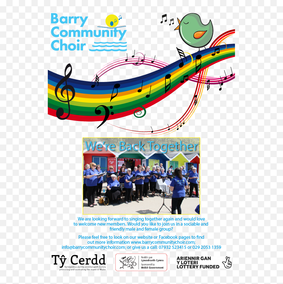 Program Of Events U0026 Concerts Involving Barry Community Choir - Sound Of Music Minimalist Movie Poster Emoji,Recruiting Posters By Appealing Emotions