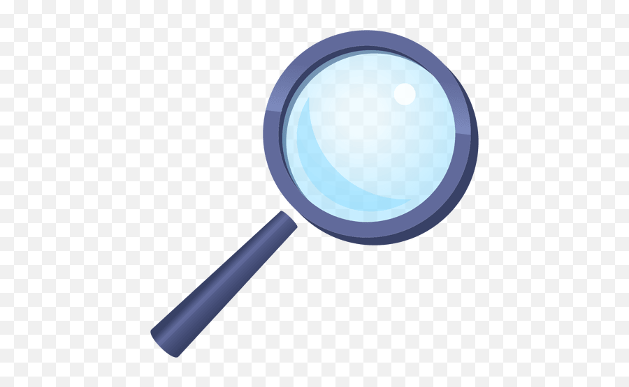 Magnifying Glass Cartoon Transparent - Dibujo Animado De Lupa Emoji,Magnifying-glass Emojis