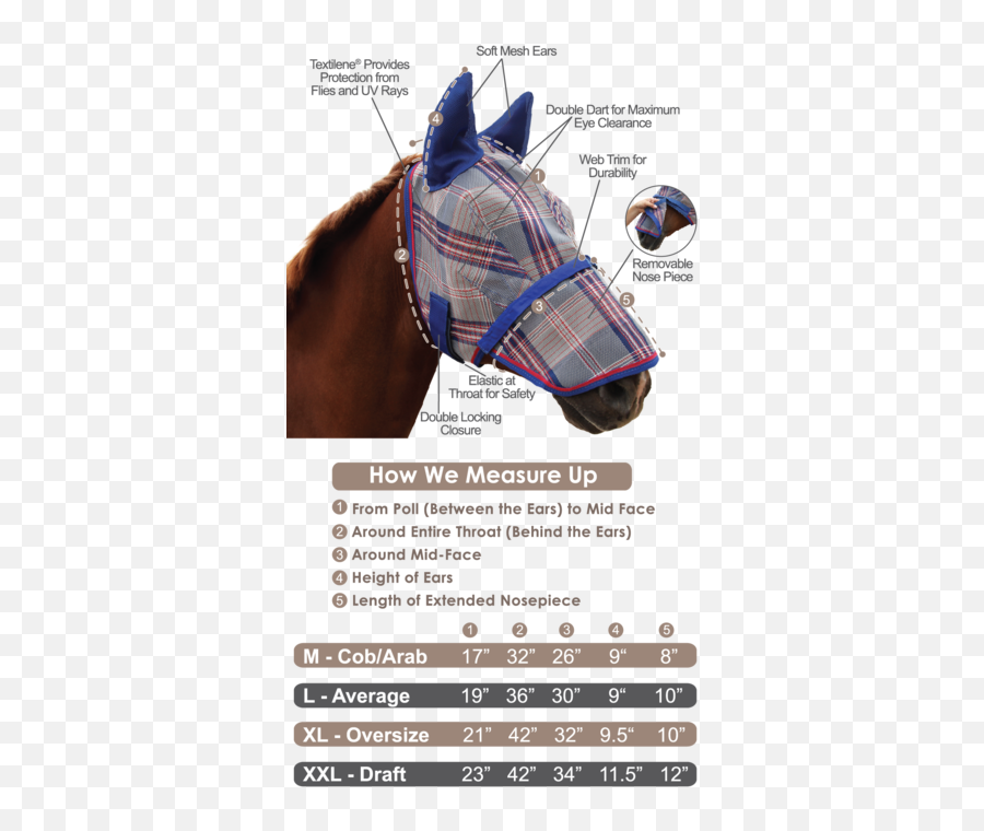 Fly Mask With Ears And Removable Nose U2014 Kensington Protective - Halter Emoji,Horse Nose Emotion