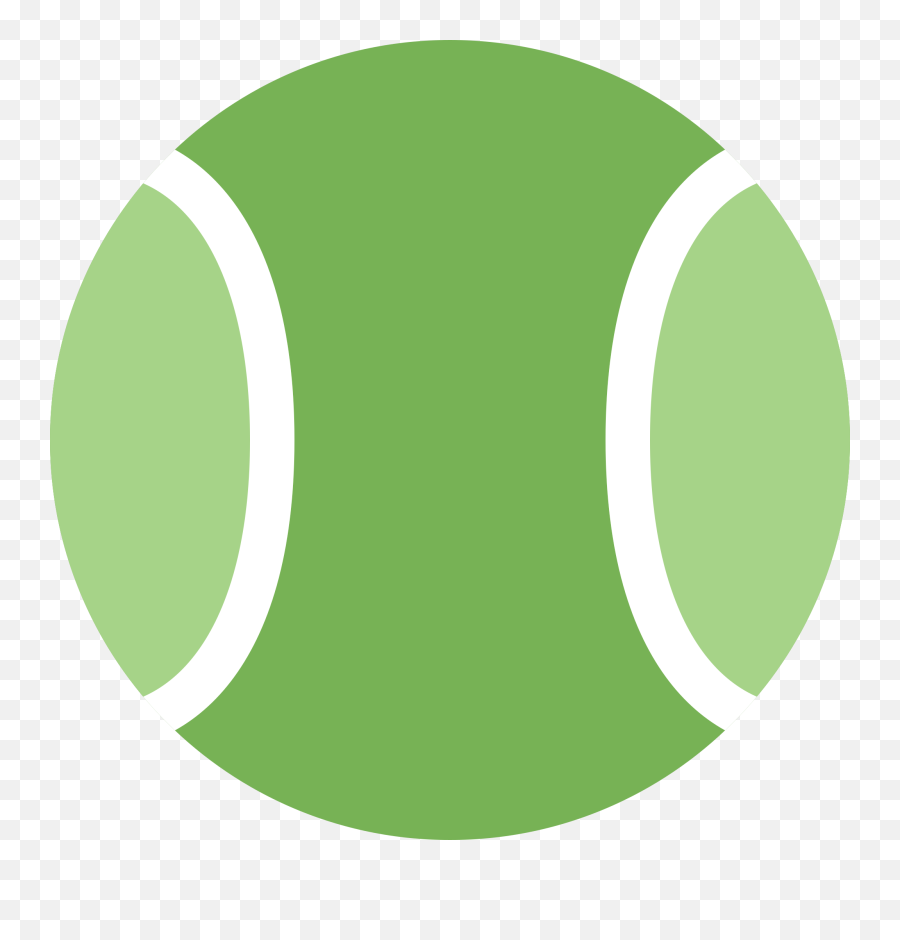 Tennis Emoji Clipart Free Download Transparent Png Creazilla - Circle Color Icon Png,Ping Emoji