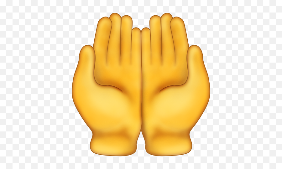 Palms Up Together Emoji - Png Pray Hand Emoji,Hands Up Emoji