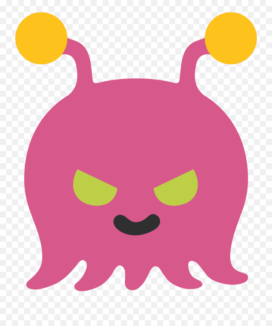 Alien Monster Emoji Clipart Free Download Transparent Png,What Is The Right Response To Purple Emoji Monster