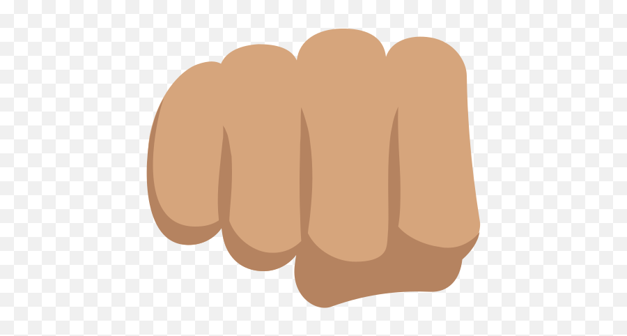 Oncoming Fist Medium Skin Tone Big Picture In Hd And Emoji,Iphone Emojis Fist