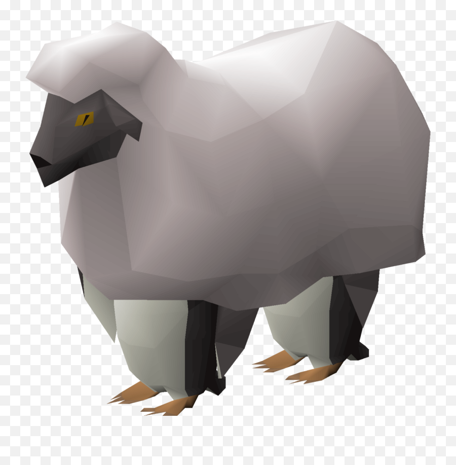 Sheep Penguins - Osrs Wiki Emoji,Sheep In Mask Emoticon