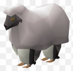 Sheep Penguins - Osrs Wiki Emoji,Sheep In Mask Emoticon