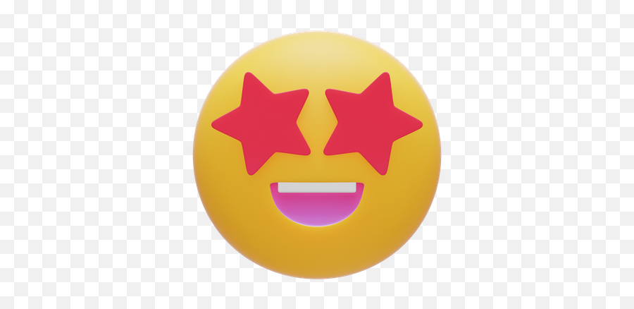 Star Eye Emoji Icon - Download In Colored Outline Style,Star Emoji