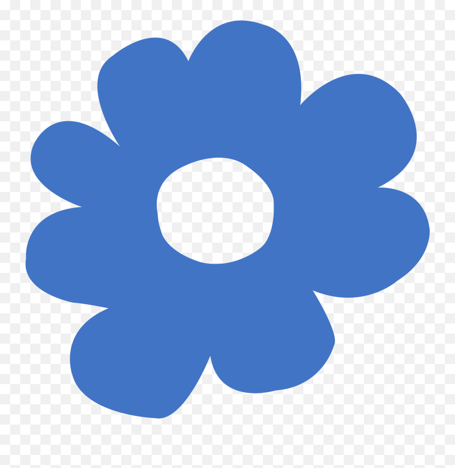 Ios Android Giphy Animated Flower Blue - Dot Emoji,Have A Nice Day Emoji