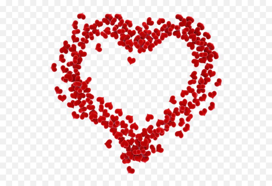 Hd Red Hearts In Side Big Heart Love Png Citypng Emoji,Little Heart Emoji