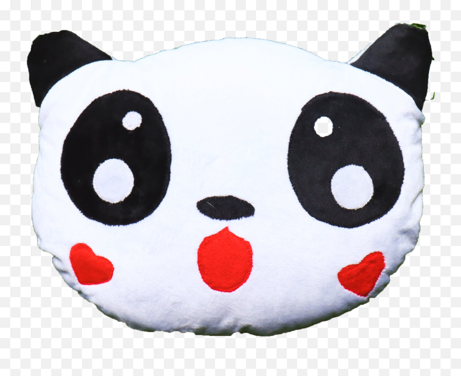 Girl Blushing Panda Emoji Pillow 30x30cm U2013 Borafacom,Plush Emoji