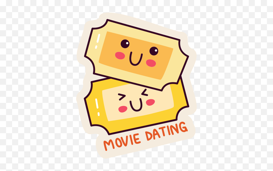 Movie Ticket Stickers - Free Love And Romance Stickers Emoji,Theater Ticket Emoji