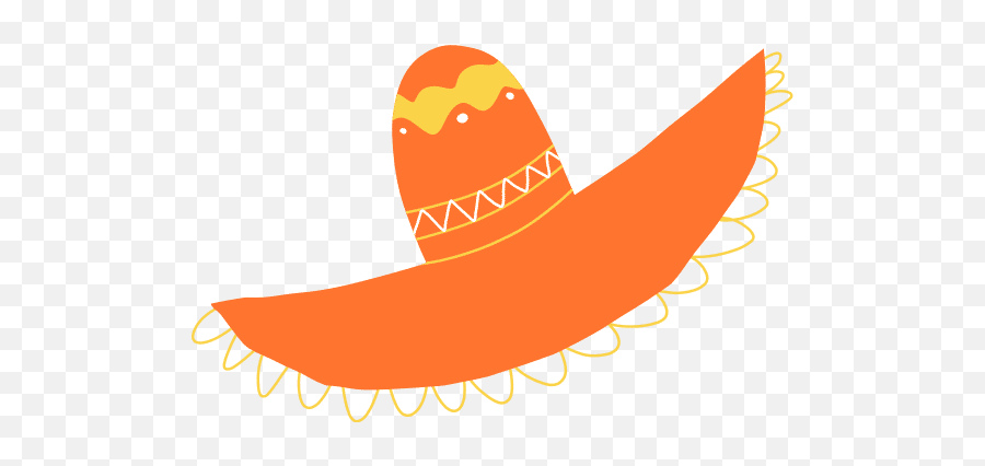 Mexican Style Hat - Canva Emoji,Sombrero Emoji Copy And Paste