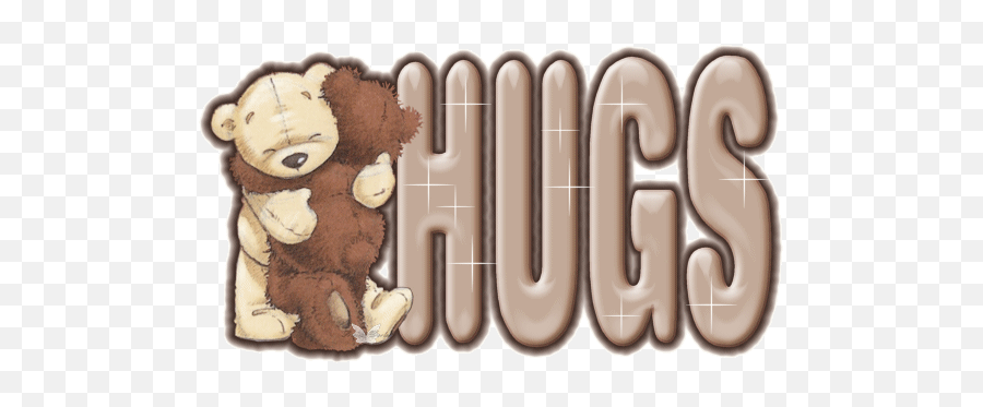 Romantic Purpose With A Hug Stickers - Gif Hugs And Kisses Teddy Bear Emoji,Hugs And Kisses Emoticons