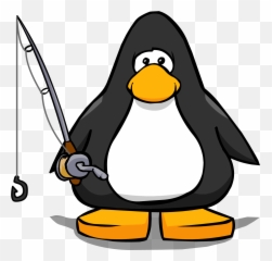 Fishing Clipart Penguin Fishing Penguin Transparent Free - Penguin Fishing Png Emoji,Gone Fishing Emoji