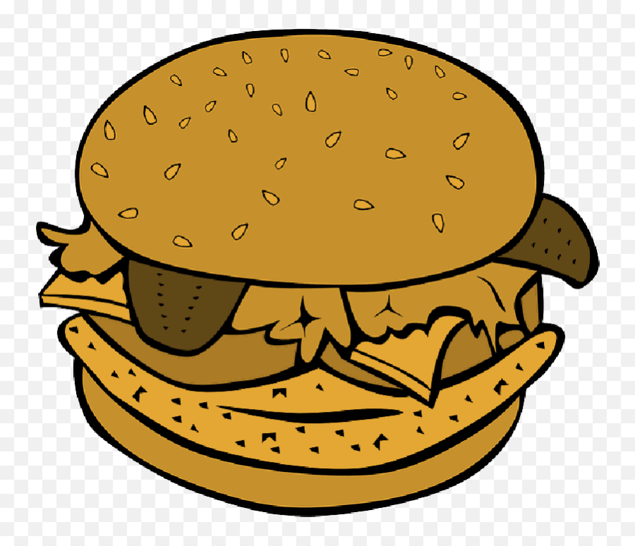 Clipart Fish Burger Clipart Fish Burger Transparent Free - Hamburger Clip Art Emoji,Fish Emoticon