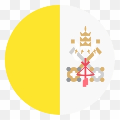 Vatican City Flag Emoji Clipart - Circle Flags Png Vatican,City Emoji