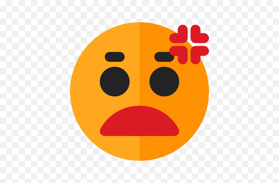 Angry Annoyed Emoji Emoticon Surprised Icon - Download On Iconfinder Happy,Suprized Emoji