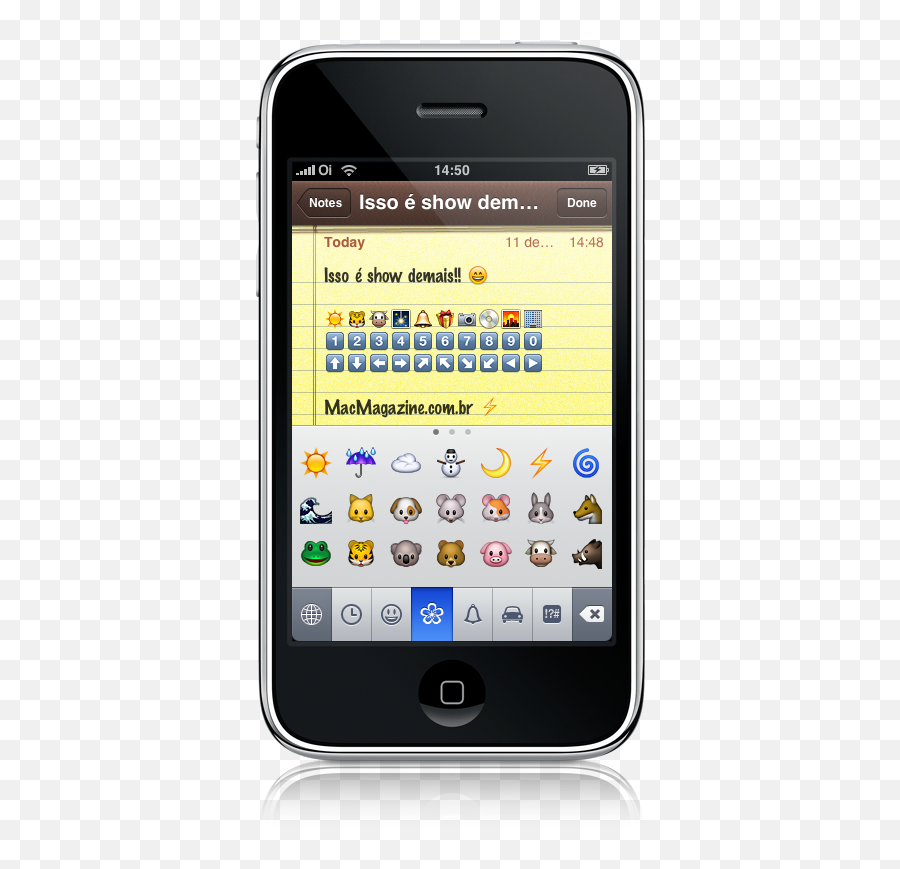 Arquivo Para Emoticons U2013 Macmagazinecombr - Smartphone Emoji,Emoticons For Adium