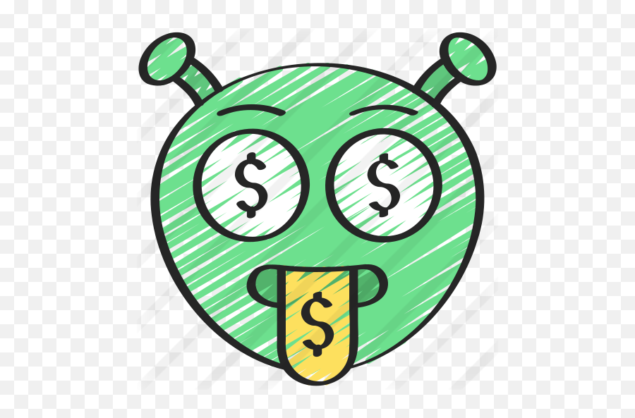 Greed - Free Smileys Icons Dot Emoji,Greed Emoji