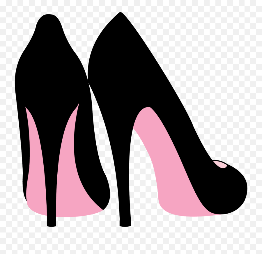 Heels Shoes Woman Fashion Sticker By Lyvsion - Silhouette High Heels Clipart Emoji,High Heel Shoe Emoji
