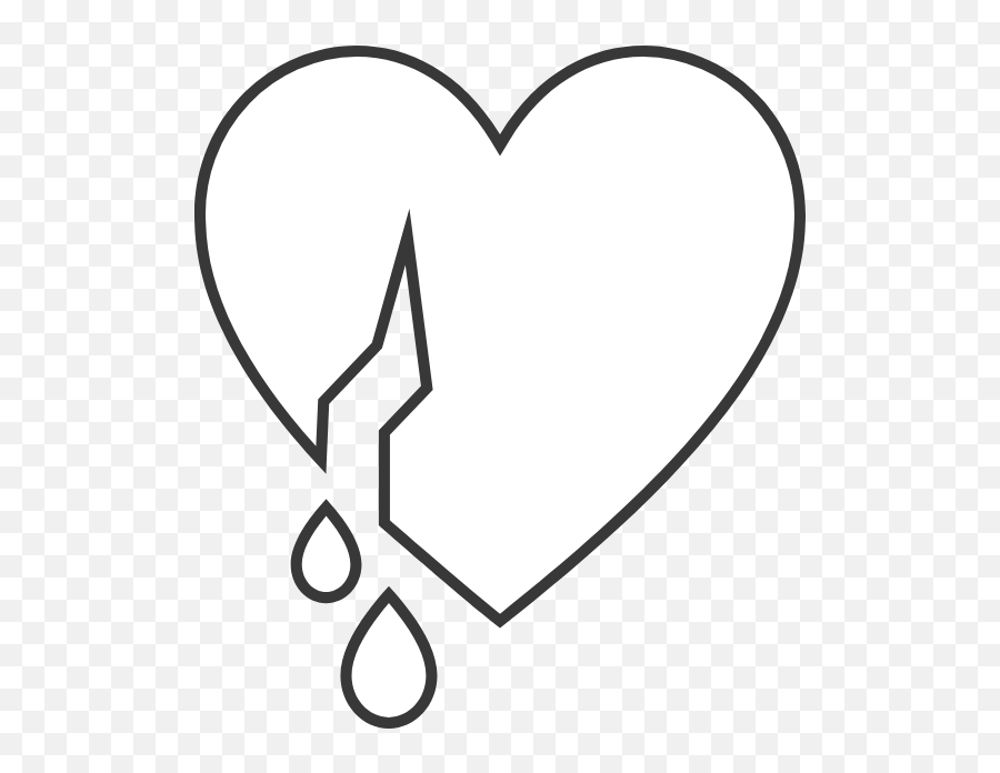 Bleeding Heaert Graphic - Heart Icons Free Graphics Language Emoji,Broken Heart Emoticons For Facebook