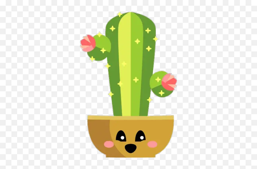 Cactus Stickers For Whatsapp - Cactus Animado Con Cubrebocas Emoji,Cactus Emojis