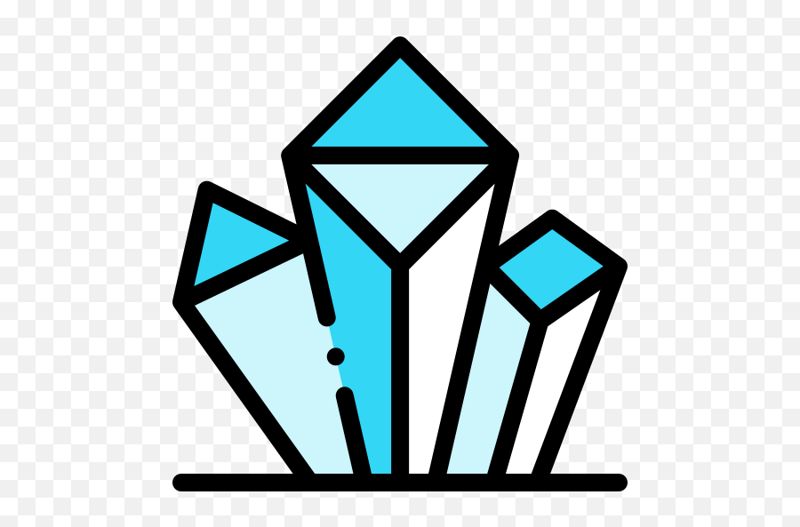 Crystals Crystal Crossing - Vector Graphics Emoji,Stones For Emotion