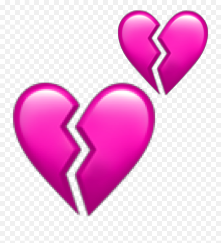 Love Heartbreak Emoji Lofi Depression - Iphone Broken Heart Emoji Png,Heartbreak Emoji