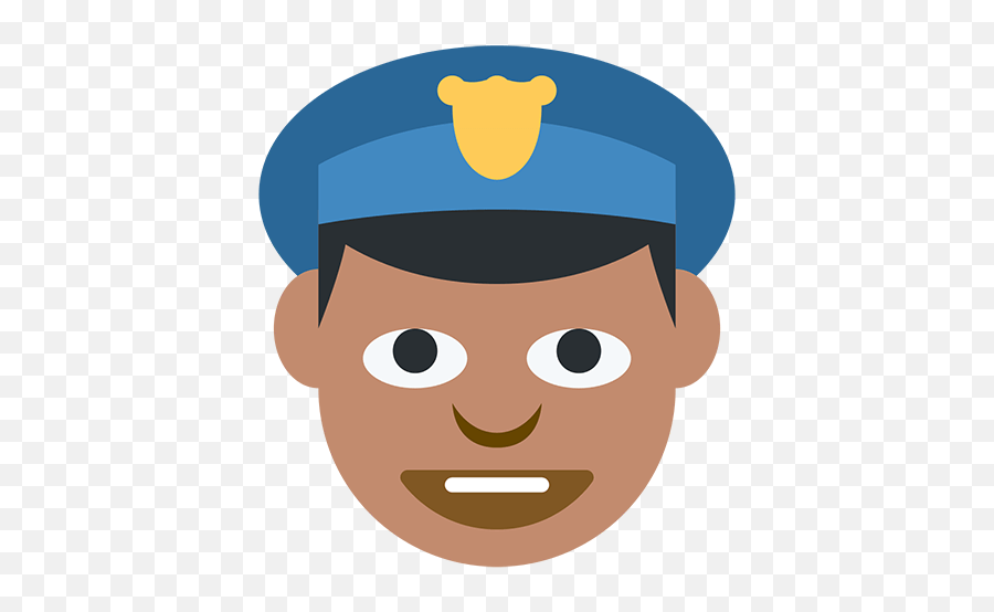 Police Officer - Police Man Emoji Transparent Background,Police Emoji