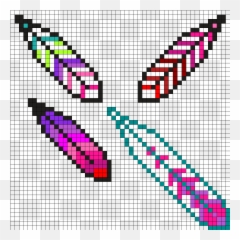 Cross Stitch Patterns - Patterns Perler Bead Feather Emoji,Cutecraft Emojis