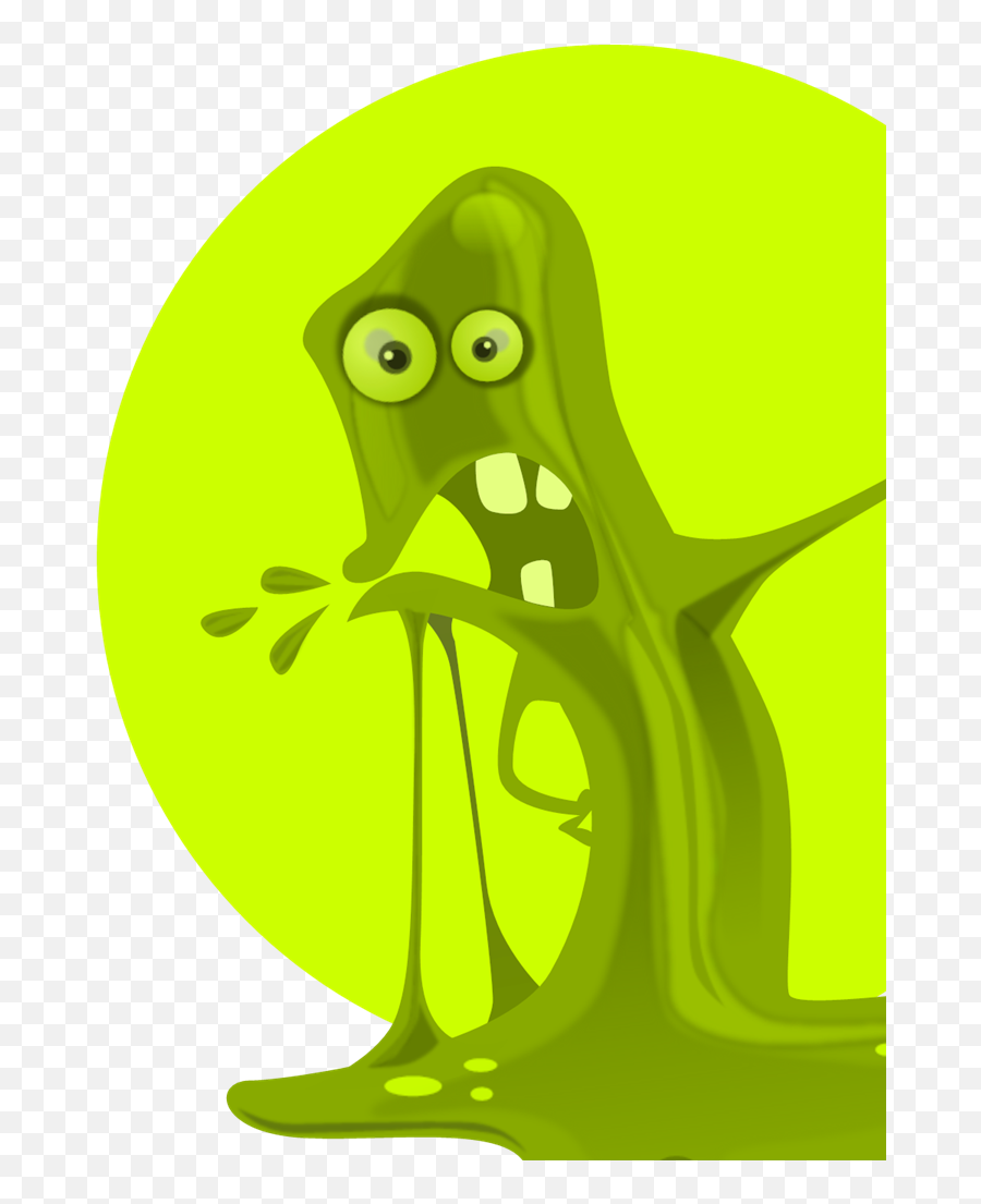 Disgusting Green Blob Svg Vector - Slime Tv Emoji,Why Is Emoticon A Green Blob Alien